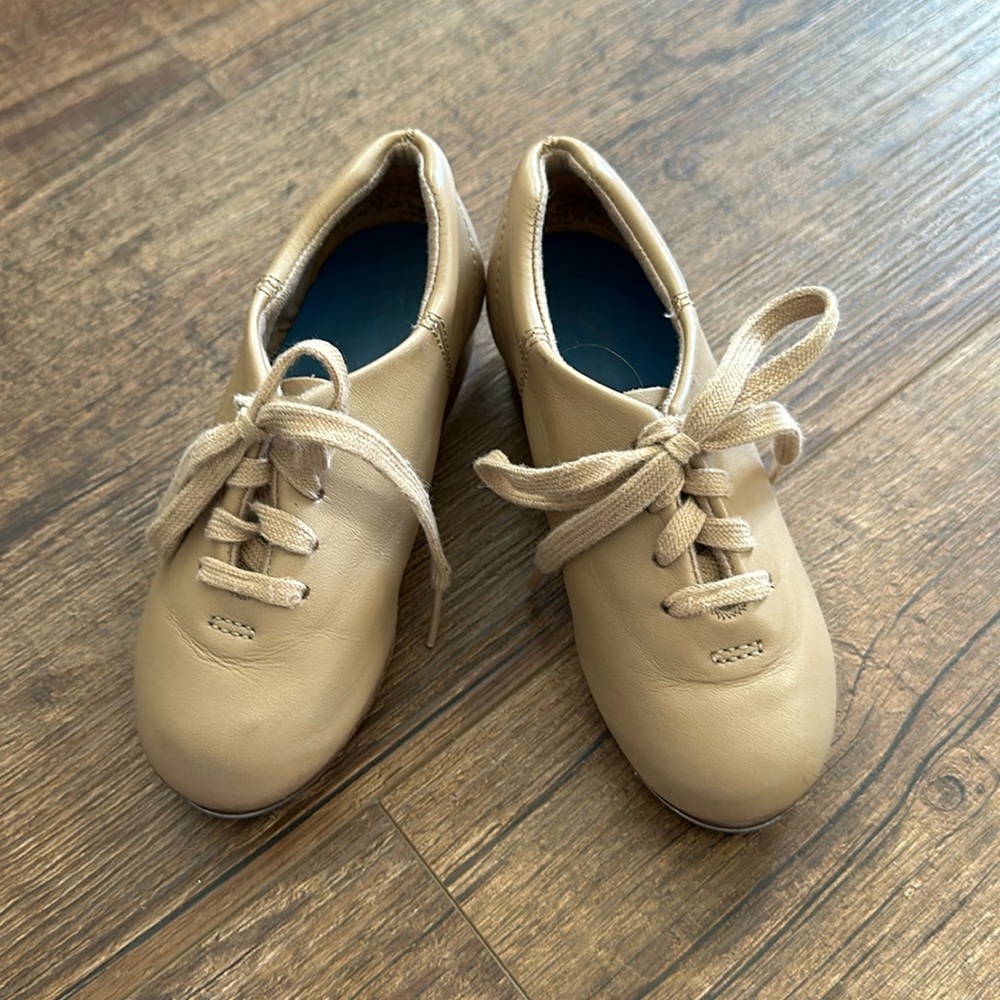 Capezio Flex Mastr Tap Shoe - Child Sz 11 1/2 M Beige